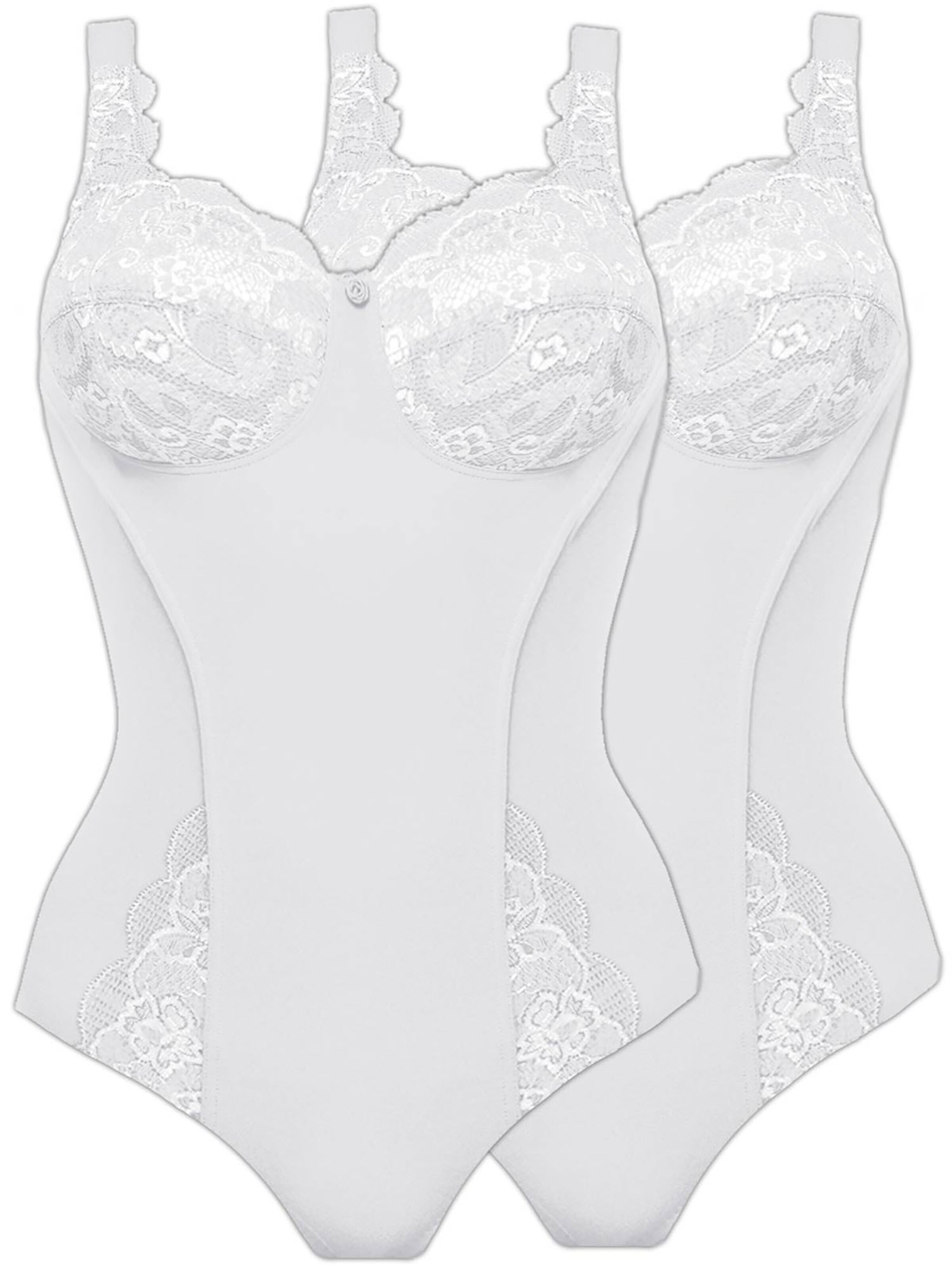 SUSA Corsage 'Latina' in White: front