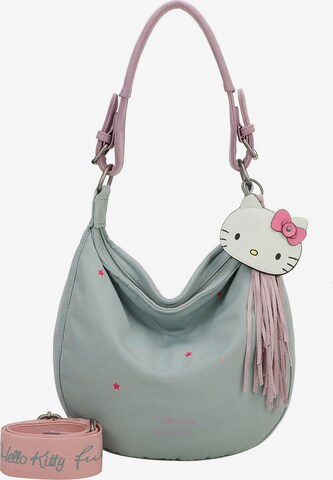 Sac bandoulière 'Hello Kitty' Fritzi aus Preußen en bleu : devant