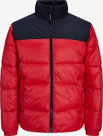 JACK & JONES Winter Jacket 'Chili' in Red: front