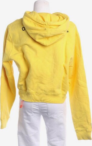 Off-White Sweatshirt / Sweatjacke S in Gelb