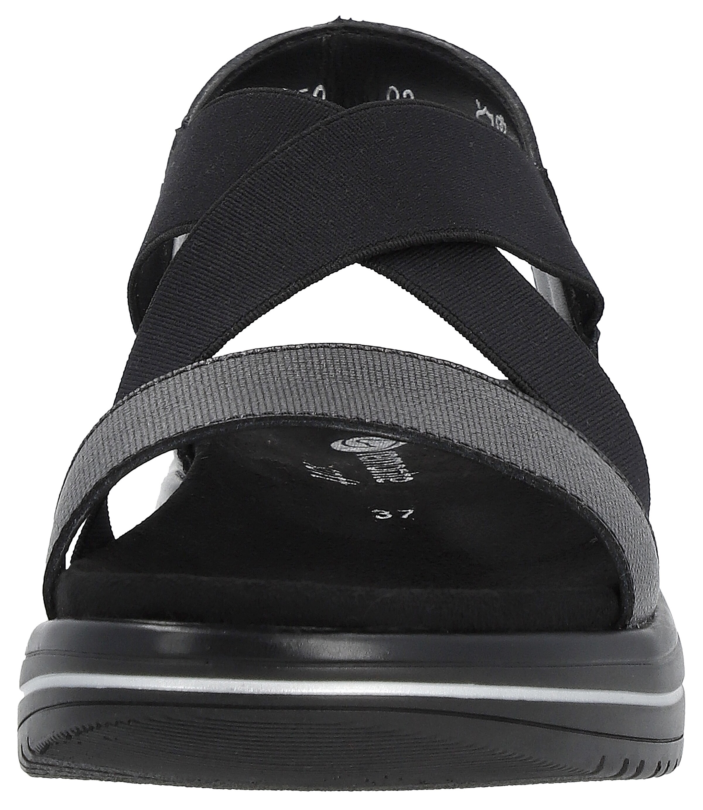 REMONTE Strap Sandals in Black