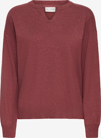 Pulz Pullover 'PZSara' i rød: forside