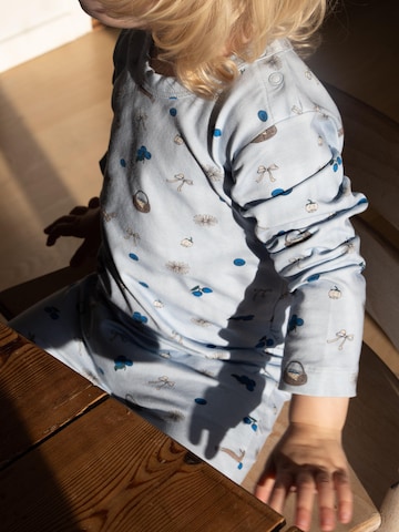 LouieLouie Nachtkledij 'Picnic in blue' in Blauw