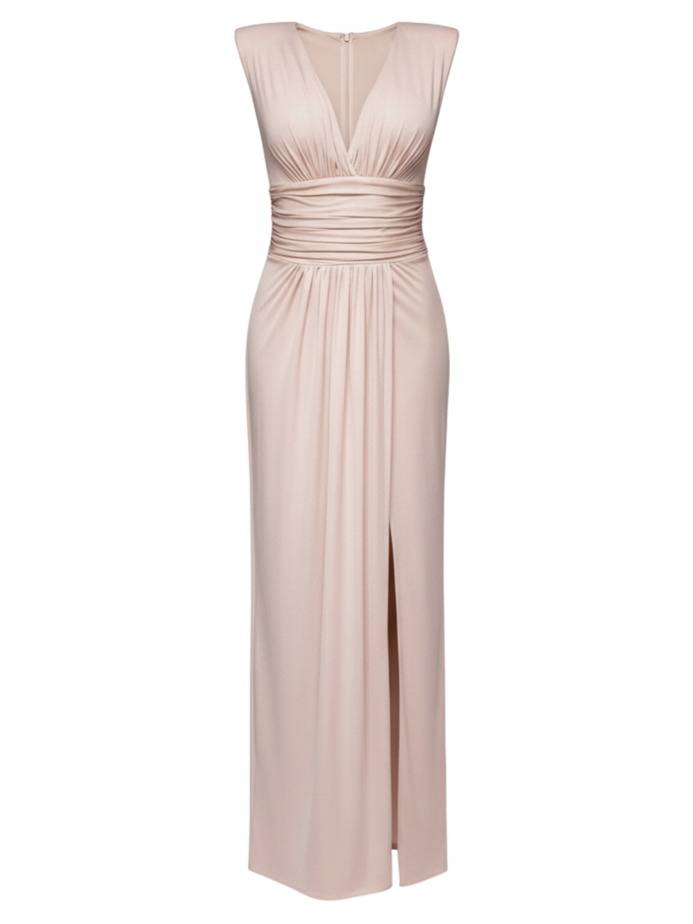 Ombre Abendkleid‌‌‌‌‌‌‌‌‌‌ in Beige: Vorderseite
