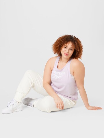 Loosefit Pantalon Reebok en blanc