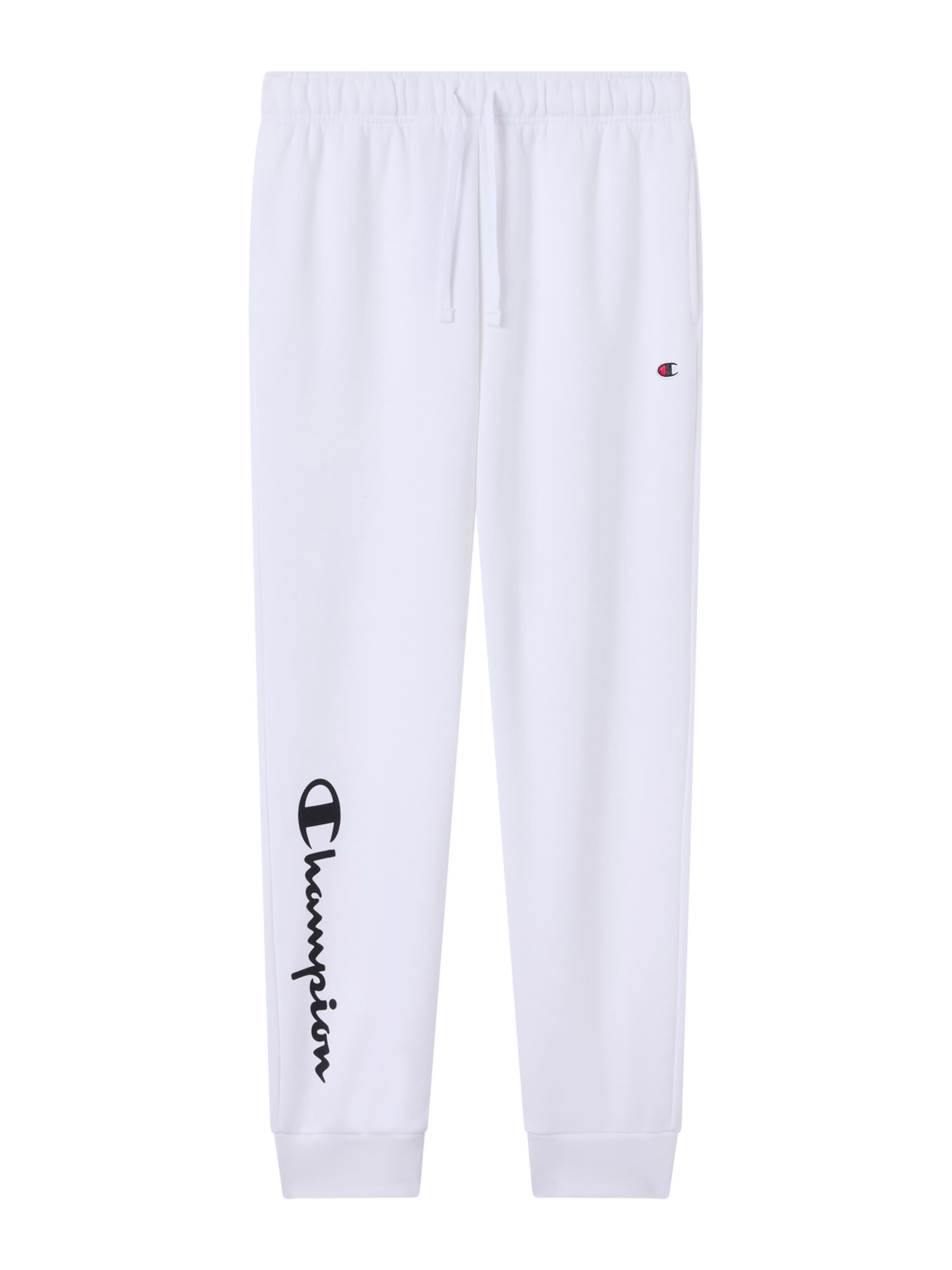 Champion Authentic Athletic Apparel Tapered Παντελόνι σε λευκό: μπροστά