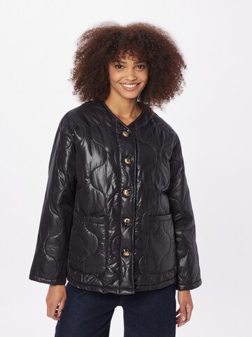 Sublevel Jacke in Schwarz: Vorderseite
