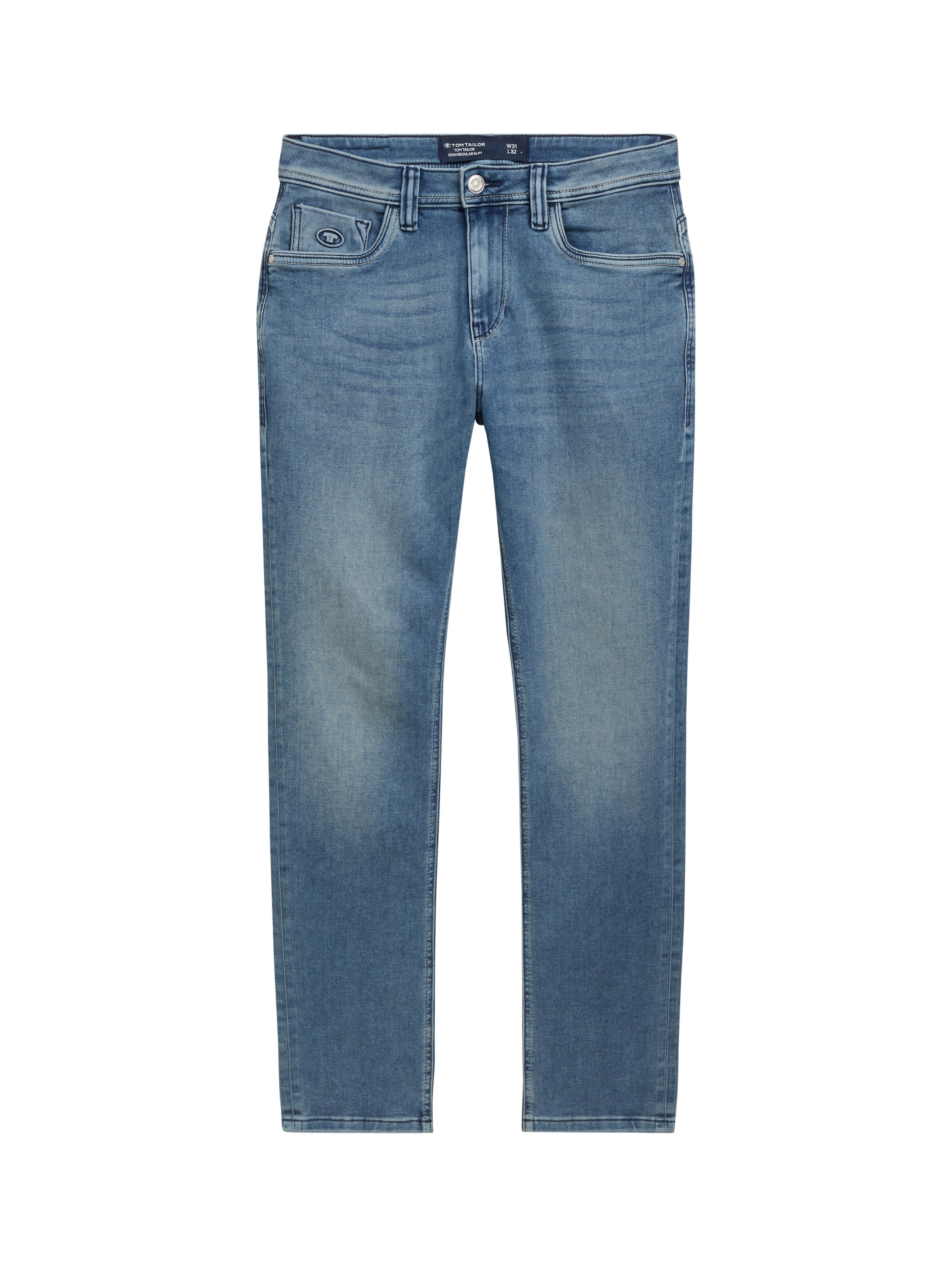 TOM TAILOR Slimfit Jeans 'Josh' in Blau: Vorderseite