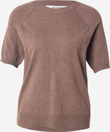 Soft Rebels Свитер 'Marla' в Коричневый: спереди