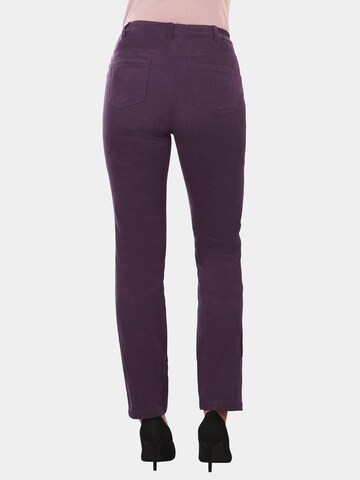 Goldner Regular Jeans 'Carla' in Purple