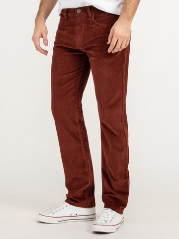 Rock Creek Regular Trousers in Red