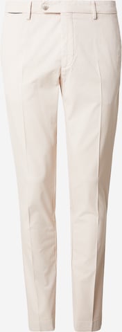Hackett London Панталон с ръб в бежово: отпред