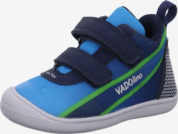 Vado Lauflernschuh 'Minisky Velcro Vatex' in Blau: Vorderseite