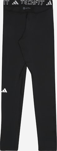 ADIDAS SPORTSWEAR Skinny Workout Pants 'Aeroready Techfit Long' in Black