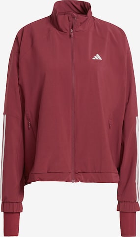 ADIDAS PERFORMANCE Športová bunda 'Hyperglam' - Červená: predná strana