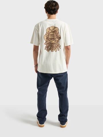 Trendsplant Regular fit Skjorta ' PANQUEQUE ' i vit