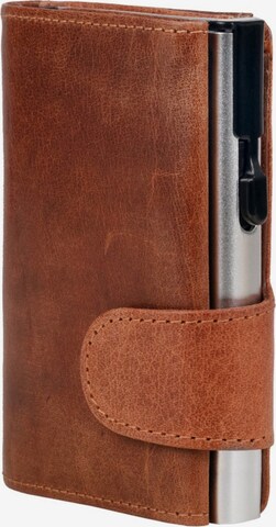 Alassio Case in Brown: front