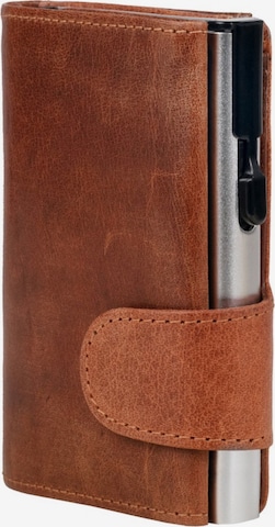 Alassio Case in Brown: front