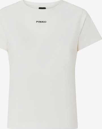 T-shirt PINKO en blanc : devant