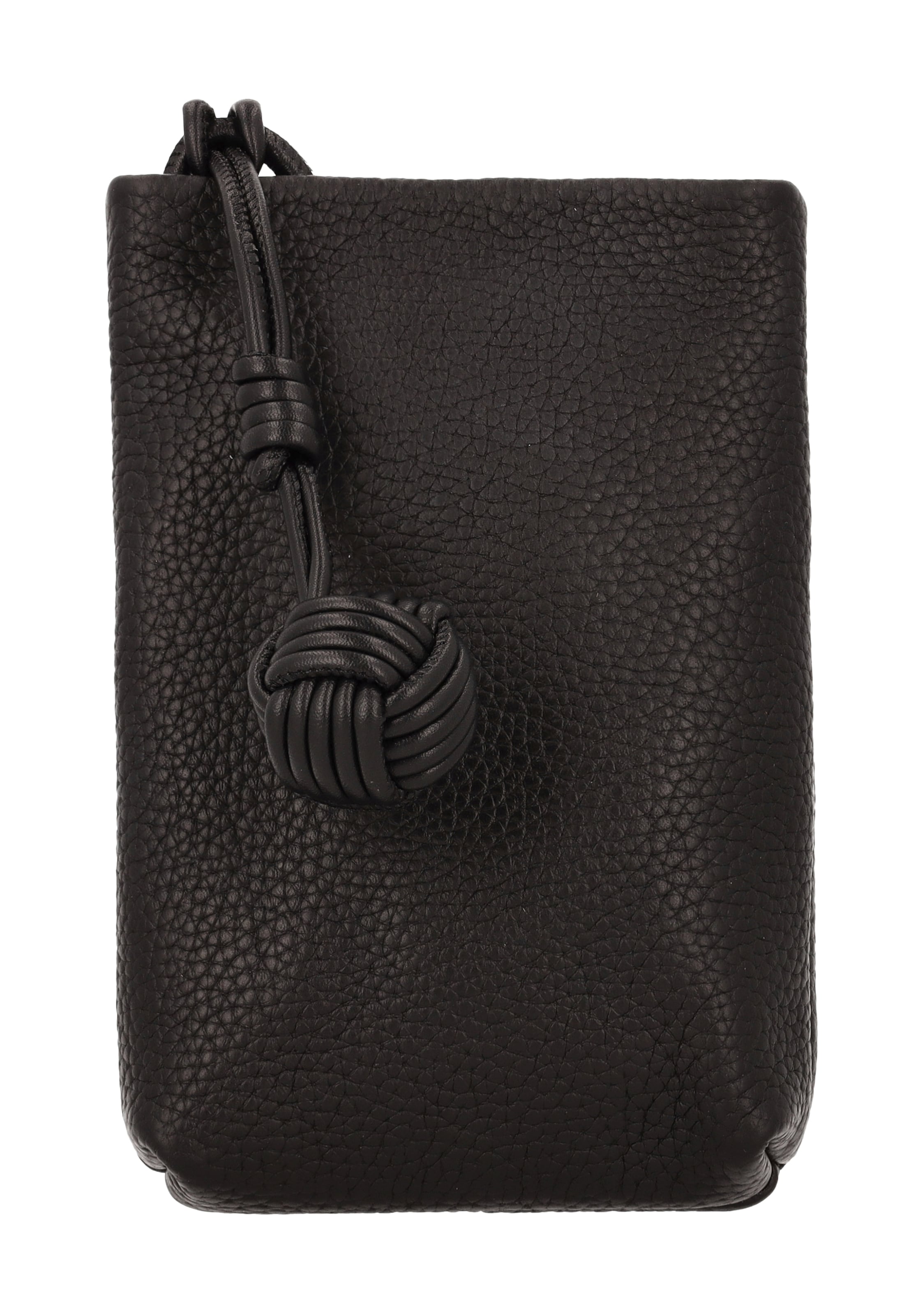 faina Pouch in Black: front
