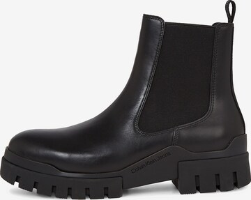 Calvin Klein Jeans Chukka Boots in Schwarz: predná strana