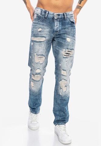 Redbridge Regular Jeans 'Chandler' in Blauw: voorkant