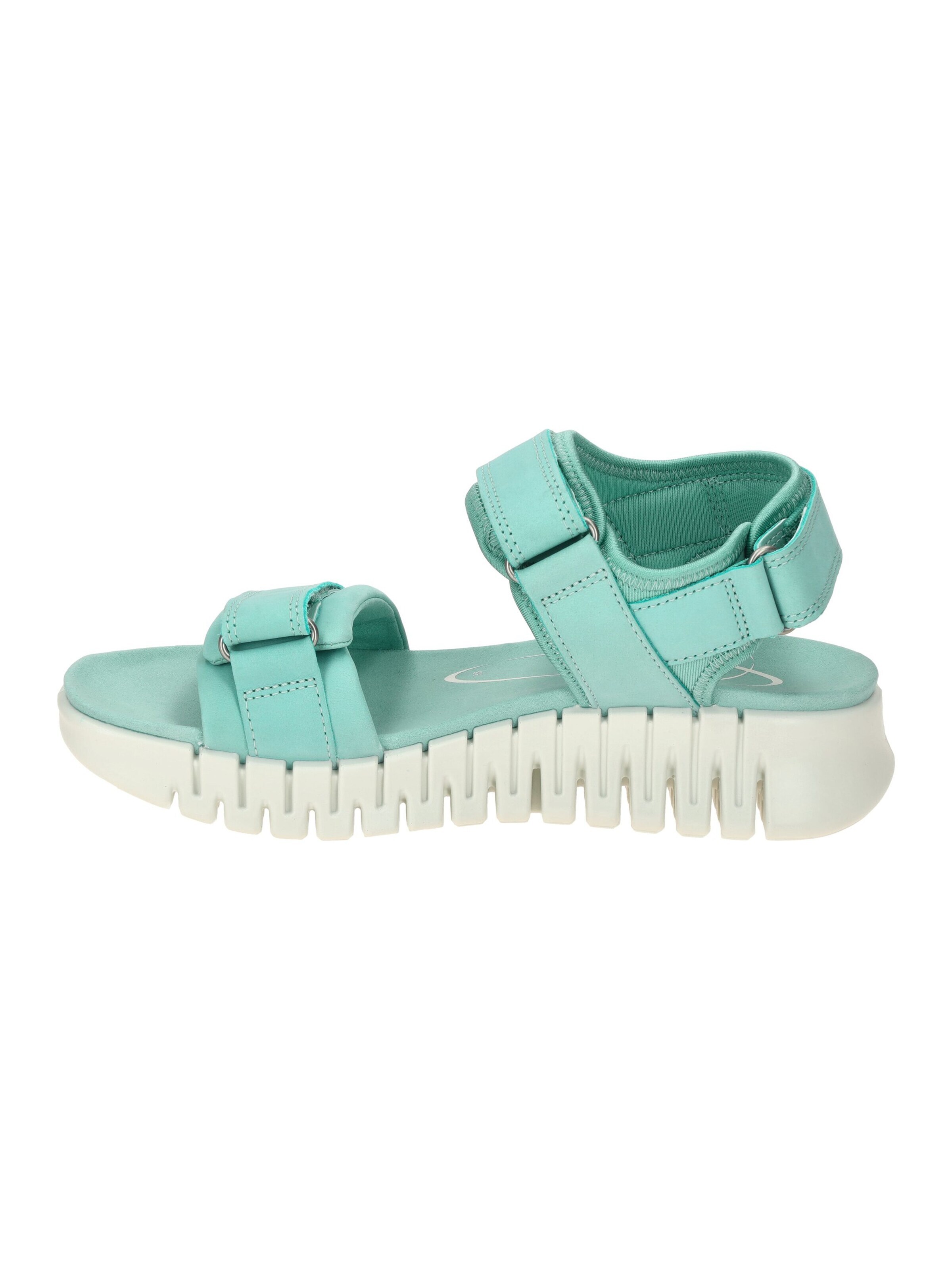 ECCO Strap sandal 'Gruuv 213103' in Green: front
