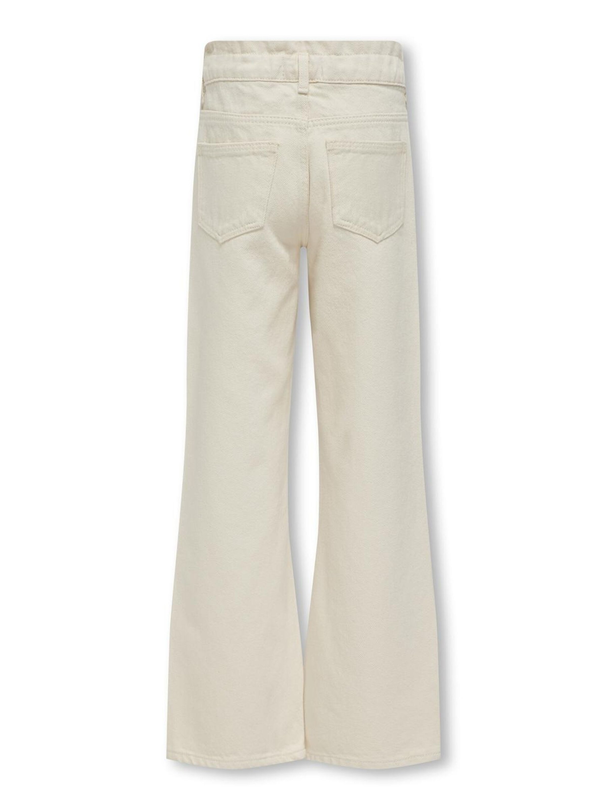 ONLY GIRLS Wide leg Jeans in Beige