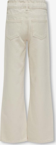 KIDS ONLY Wide Leg Jeans i beige