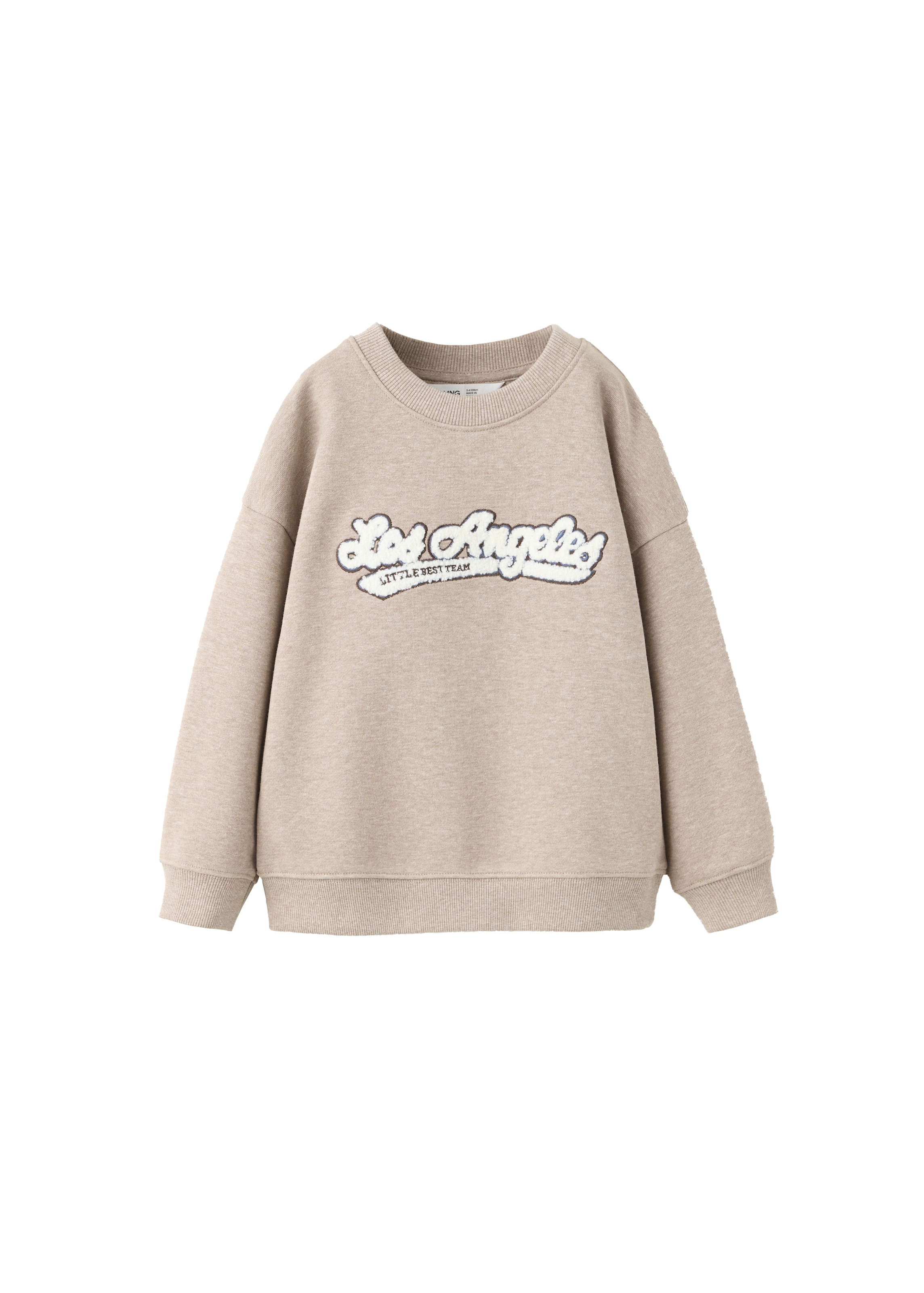 MANGO KIDS Pullover i beige: forside