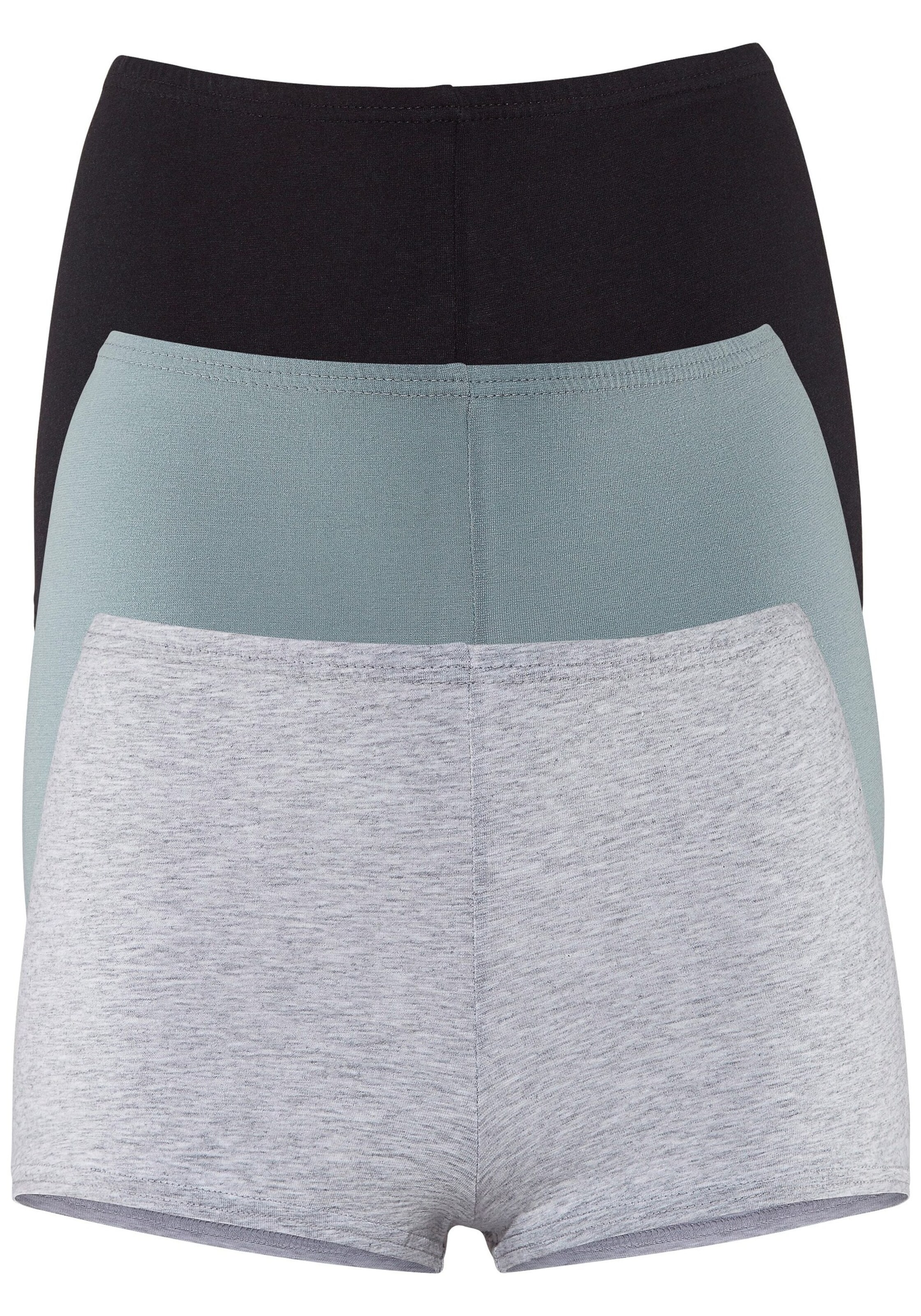 GO IN Panty in Grey: front