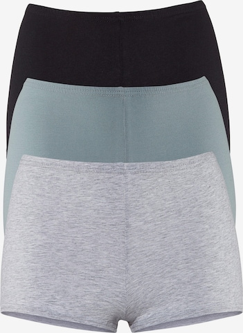 GO IN Boyshorts in Grey: front