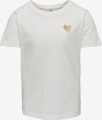 T-Shirt 'Kita' KIDS ONLY en blanc : devant