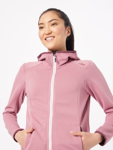 CMP Bluza rozpinana sportowa w kolorze różowy