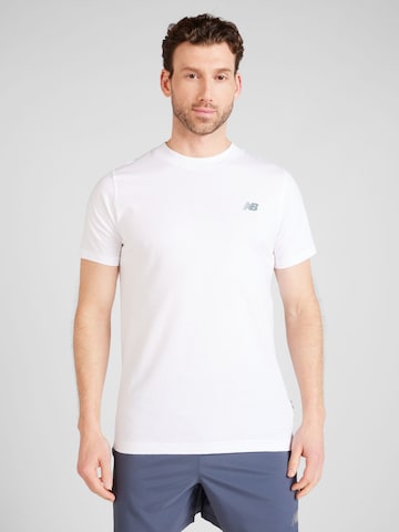 new balance T-shirt 'Sport Essentials' i vit