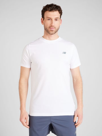 new balance Μπλουζάκι 'Sport Essentials' σε λευκό