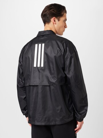 ADIDAS SPORTSWEAR Αθλητικό μπουφάν 'Traveer Wind.Rdy' σε μαύρο