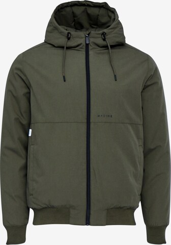 mazine Performance Jacket 'Campus' in Green: front