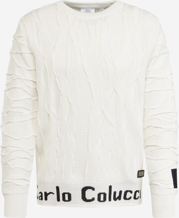 Carlo ColucciPulover - bijela boja: prednji dio