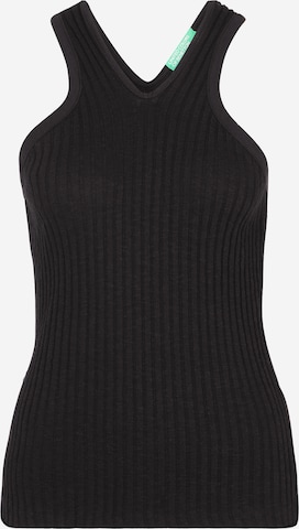 UNITED COLORS OF BENETTON Top in Black: front