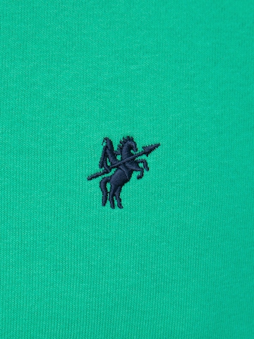DENIM CULTURE Tréning póló 'Nicholas' - zöld