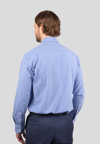 U.S. POLO ASSN. Regular Fit Langarmhemd in Blau