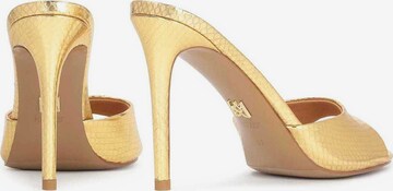 Kazar Mules in Gold