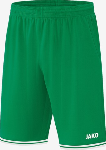 JAKO Loose fit Workout Pants 'Center 2.0' in Green: front