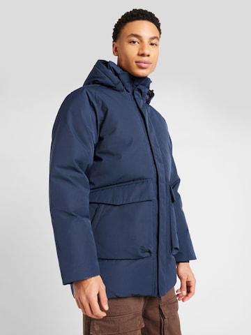 Embassy of Bricks and Logs Winter jacket 'HADDOCK' in Blue: front