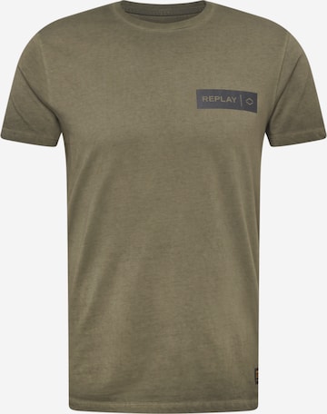 REPLAY Shirt in Green: front