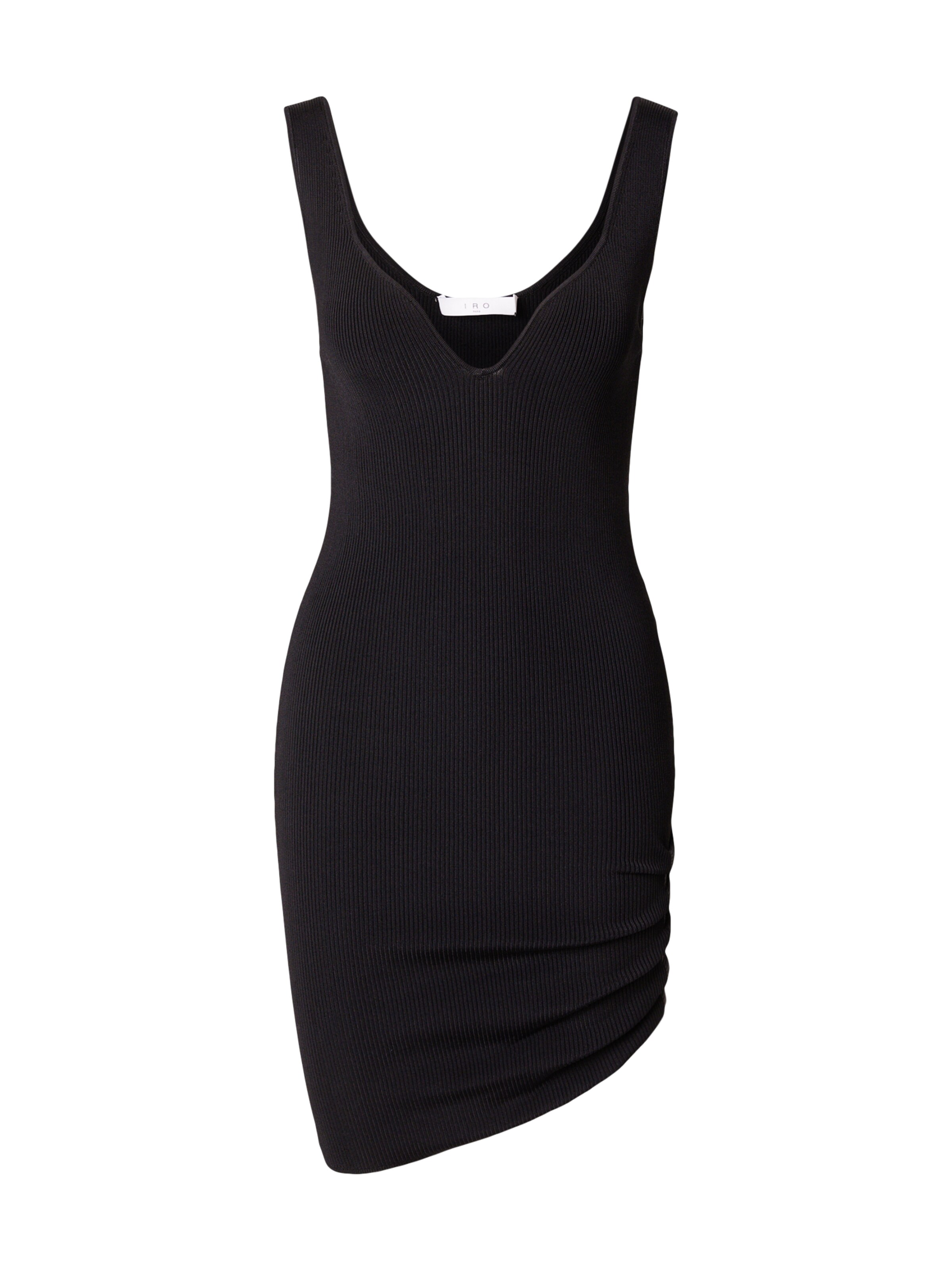 IRO Úpletové šaty – černá: přední strana