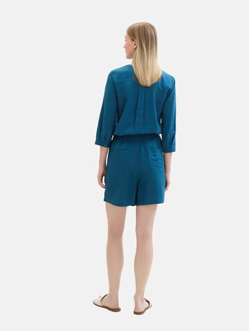 TOM TAILOR Regular Broek in Blauw