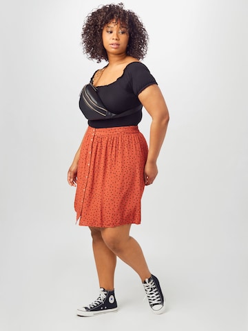 Jupe 'Nova' ABOUT YOU Curvy en rouge