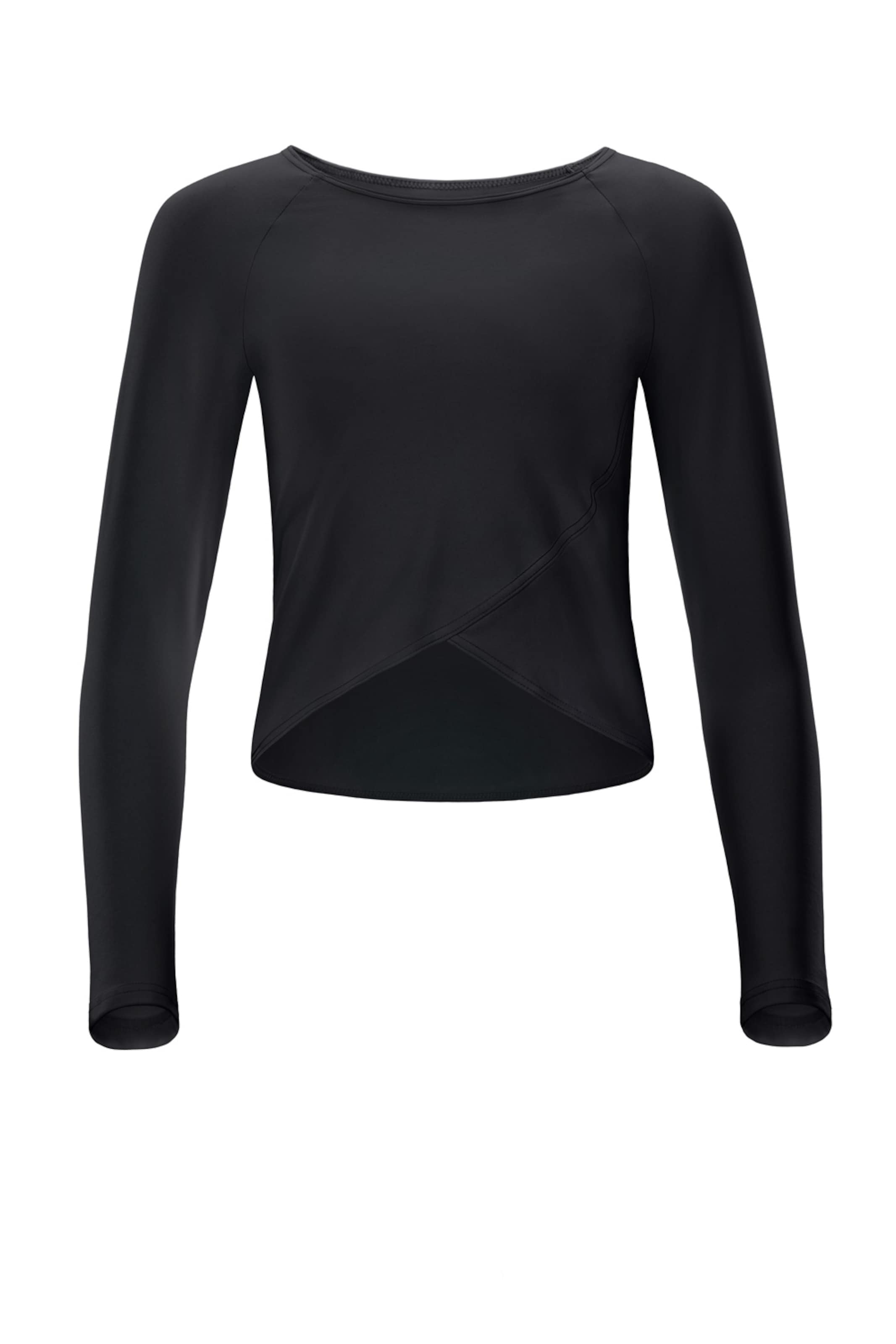 T-shirt fonctionnel &#x27;AET131LS&#x27; Winshape en noir : devant